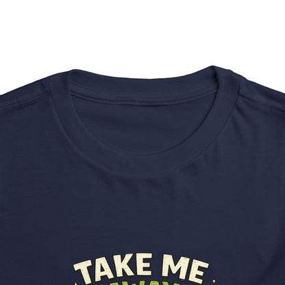 Take Me Away to Recess Toddler Tee — Cute UFO Recess Graphic Shirt