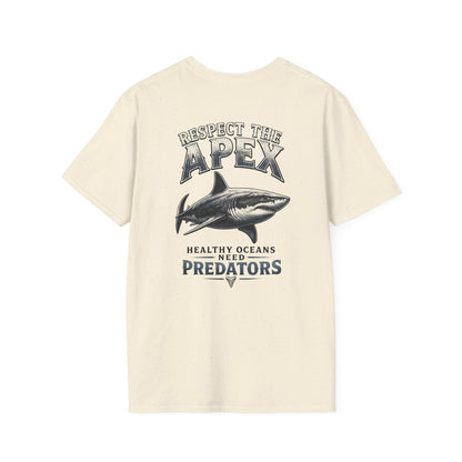 Respect the Apex | Healthy Oceans Need Predators Shark Soft T-Shirt