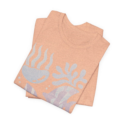 T-Shirt — Coastal Blue Ocean Fish Graphic Tee - Reef Rhythm | Ocean Art T-Shirt