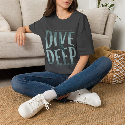 Dive Deep T‑Shirt — Ocean Explorer Scuba Diver Tee