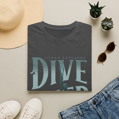 Dive Deep T‑Shirt — Ocean Explorer Scuba Diver Tee