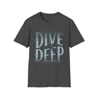 Dive Deep T‑Shirt — Ocean Explorer Scuba Diver Tee