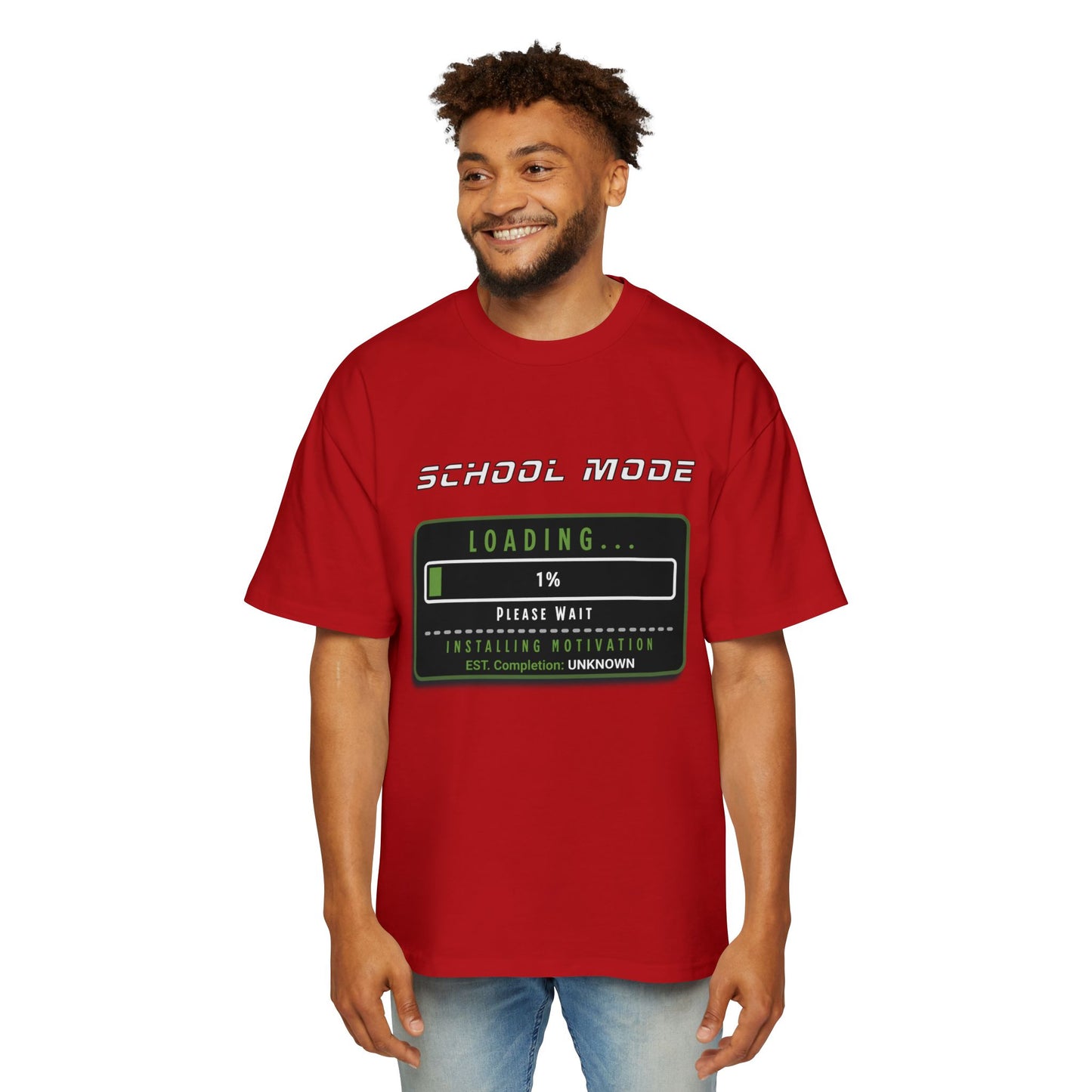 School Mode: Loading... 1% Funny Back to School T-Shirt' Graphic T-Shirt