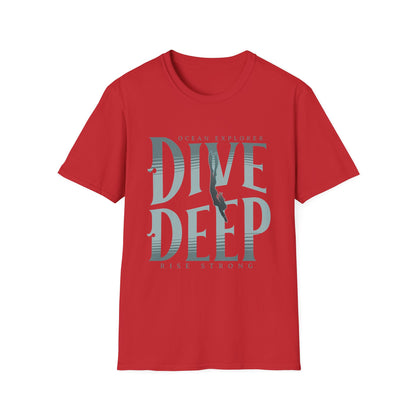 Dive Deep T‑Shirt — Ocean Explorer Scuba Diver Tee
