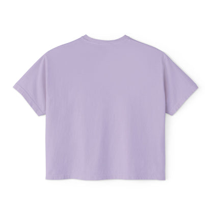 Wander Free Heart Boxy Tee — Women's Heart Graphic Travel T‑Shirt