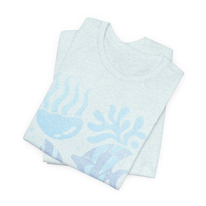 T-Shirt — Coastal Blue Ocean Fish Graphic Tee - Reef Rhythm | Ocean Art T-Shirt