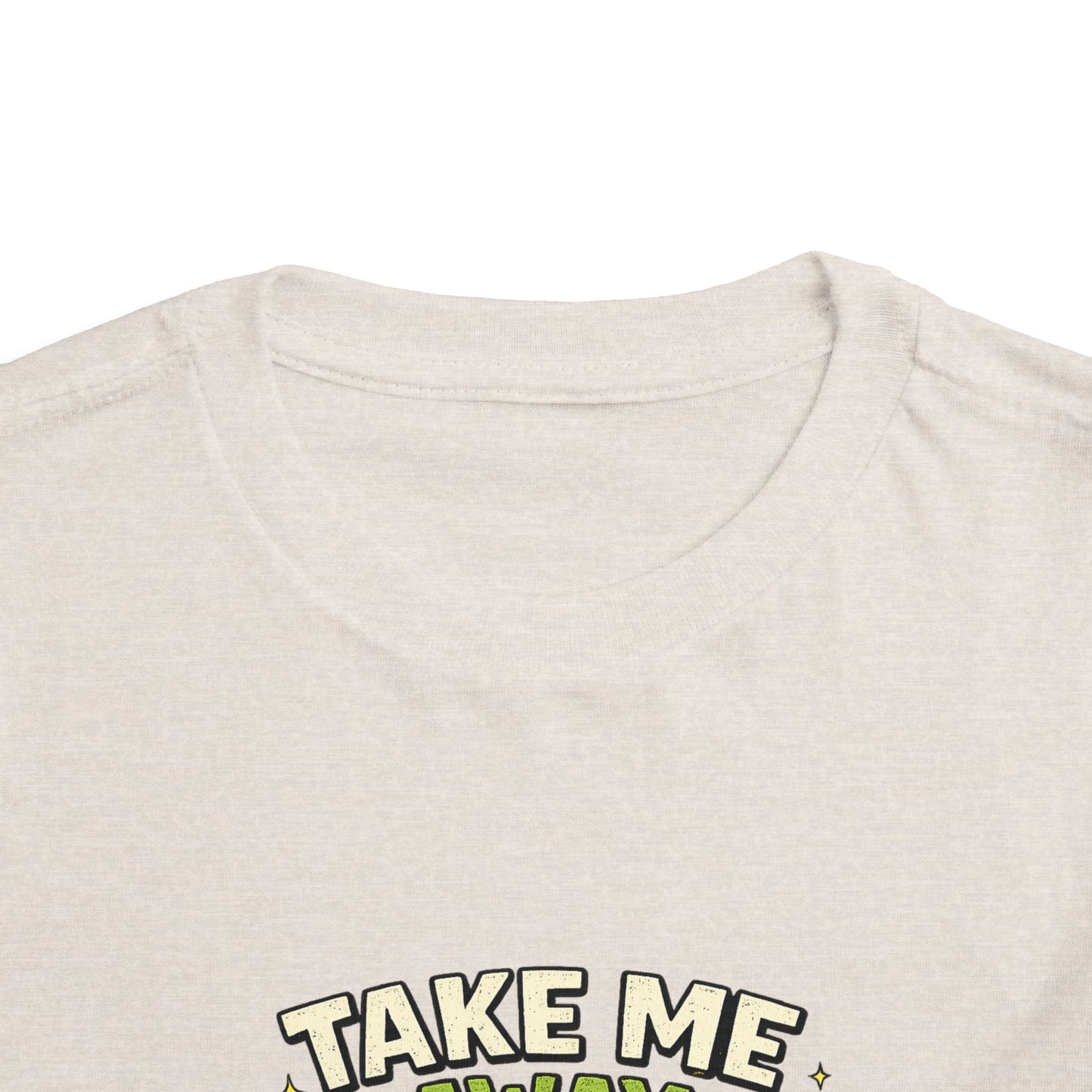 Take Me Away to Recess Toddler Tee — Cute UFO Recess Graphic Shirt